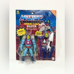 Skeletor Masters of the Universe Terror Claws Action Figure Mattel Deluxe Set
